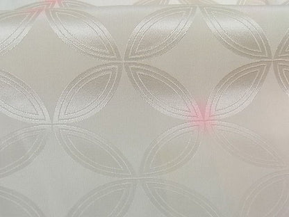 平和屋着物■長襦袢 袷 七宝花地紋 暈し染め 正絹 逸品 AAAD7092Acs