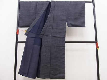 平和屋着物■男性　紬　吉祥文　逸品　BAAC8672pk
