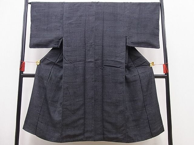 平和屋着物■男性　紬　吉祥文　逸品　BAAC8672pk