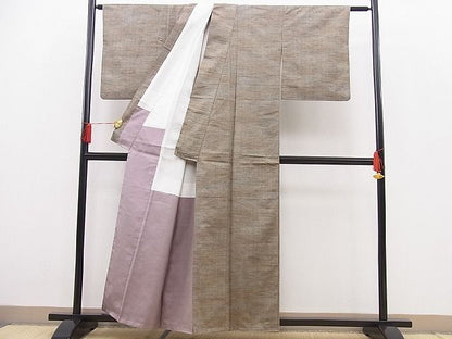 平和屋着物■上質な紬 吉祥文 逸品 BAAC8675pk