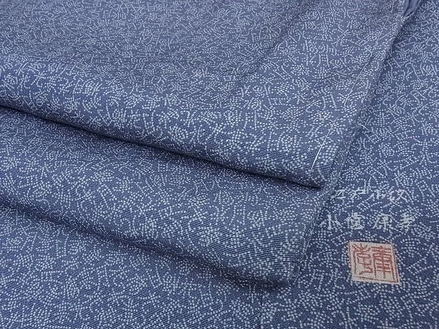 平和屋本店■極上　人間国宝　小宮康孝　江戸小紋　吉祥小紋柄　正絹　逸品　未使用　KAAA0519kk4