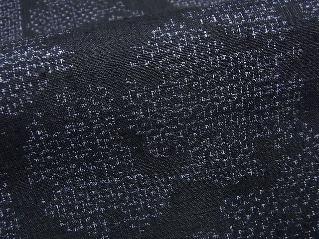 平和屋本店●極上 本場結城紬 重要無形文化財 １００亀甲 雪輪重ね 証紙付き 逸品 未使用4s712