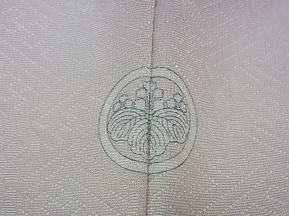 平和屋本店●極上 山口美術織物 皇室 伊勢神宮御用 西陣織 訪問着 総刺繍 鬘帯仕覆松梅文 薄桜色地 金糸 逸品 DZAA0131kh5