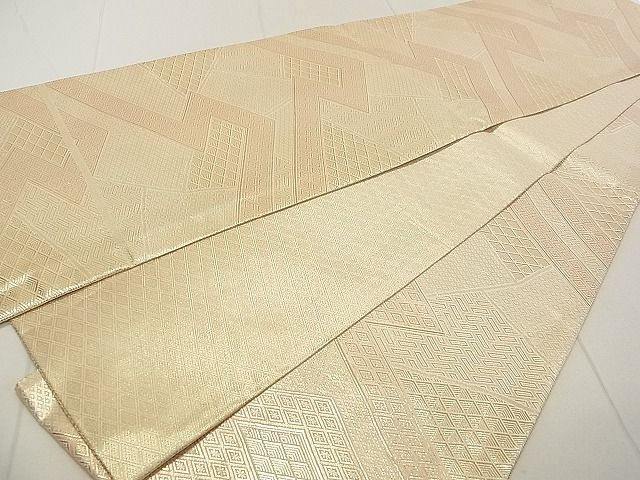 平和屋着物◎佐賀錦 全通柄袋帯 吉祥文 金糸 逸品 DAAA3469rt