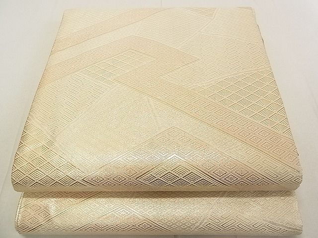 平和屋着物◎佐賀錦 全通柄袋帯 吉祥文 金糸 逸品 DAAA3469rt