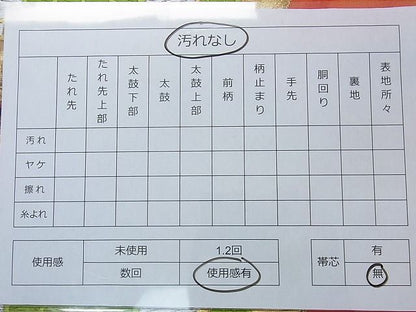 平和屋着物◎六通柄袋帯 唐織 菊竹文 黒地 金糸 逸品 DAAA0718ea