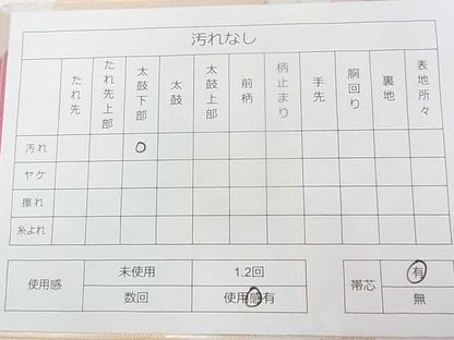 平和屋着物◎六通柄 本袋帯 草花丸文 金糸 逸品 DAAA2365mz