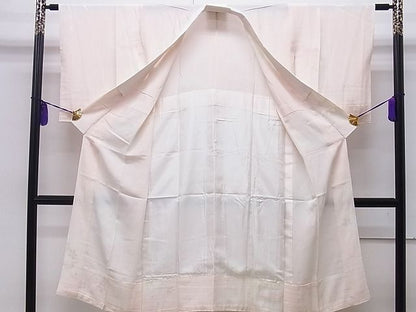 平和屋着物■上質な長襦袢　無双仕立て　舞花地紋　暈し染め　逸品　CAAA9539ev