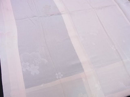 平和屋着物■上質な長襦袢　無双仕立て　舞花地紋　暈し染め　逸品　CAAA9539ev