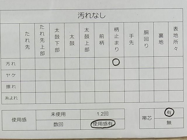 平和屋着物◎六通柄袋帯 流水花蝶文 金銀糸 逸品 DAAB1295jm