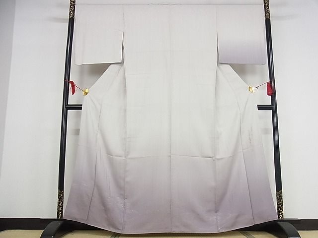 平和屋本店●極上 金彩友禅 卓越技能者・名工・和田光正 訪問着 立波文 暈し染め 正絹 逸品 KAAA0688kk4
