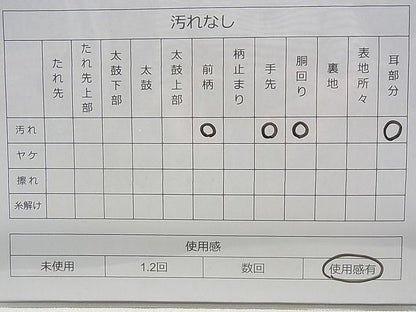 平和屋着物◎太鼓柄袋帯 唐織 エ霞扇面吉祥花文 金糸 逸品 BAAD1662du