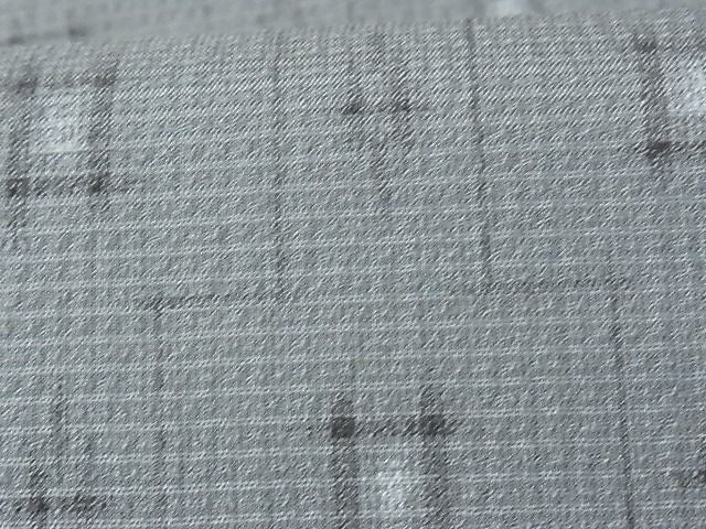 平和屋着物■夏物　小紋　幾何学柄　AAAX6167Acsｍ