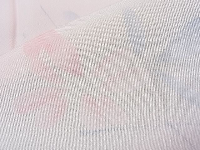 平和屋着物■上質な長襦袢　袷　草花文　暈し染め　逸品　DAAC6029fe