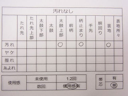 平和屋着物◎六通柄袋帯 狩猟丸文 銀糸 逸品 CAAC5050eg