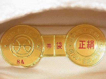 平和屋着物◎西陣 六通柄袋帯 花唐草文 金銀糸 逸品 CAAC5053eg