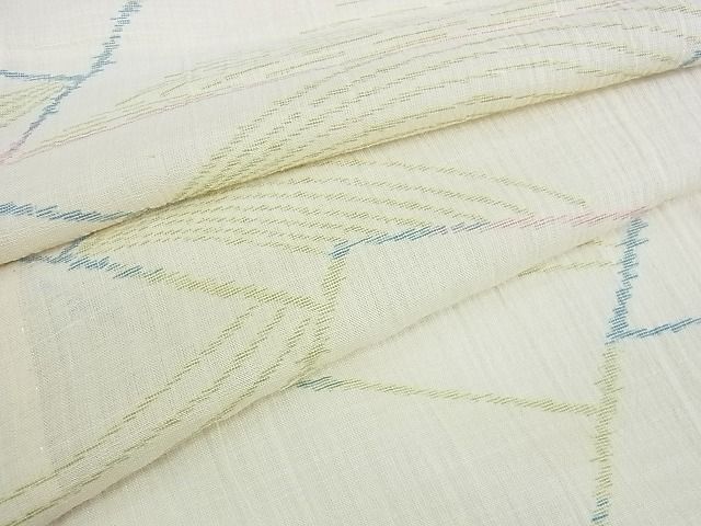 平和屋着物■夏物　小紋　切嵌　洗える着物　DAAC1493wb