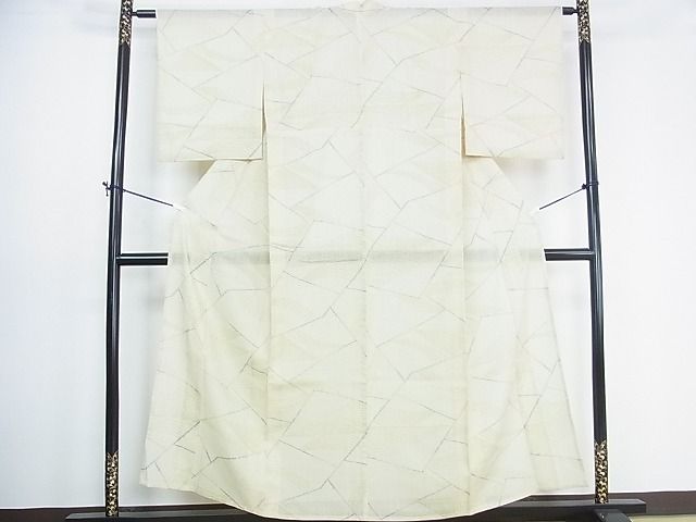 平和屋着物■夏物　小紋　切嵌　洗える着物　DAAC1493wb