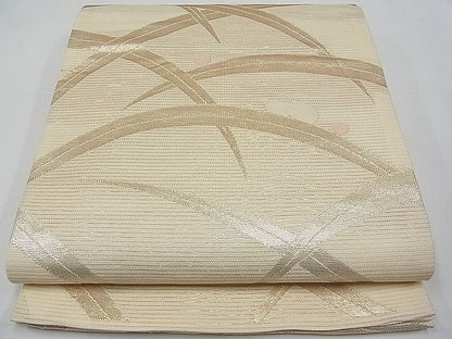 平和屋着物■夏物 六通柄袋帯 露芝文 金銀糸 逸品 CAAB4104tx