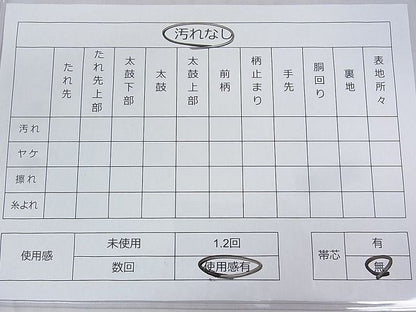 平和屋着物◎六通柄袋帯 源氏車花文 金糸 逸品 DAAA6657ya