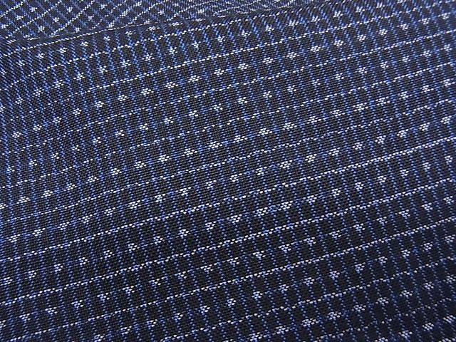 平和屋着物●男性 本場大島紬 アンサンブル 吉祥文 逸品 BAAD0575mz
