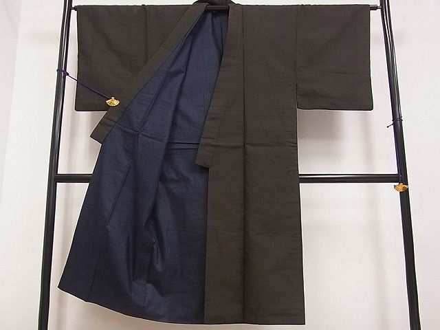 平和屋着物■男性　紬　逸品　DAAA5669yyy