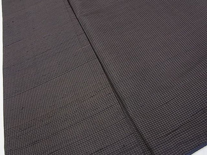 平和屋着物■男性　紬　格子　逸品　DAAC6089fe