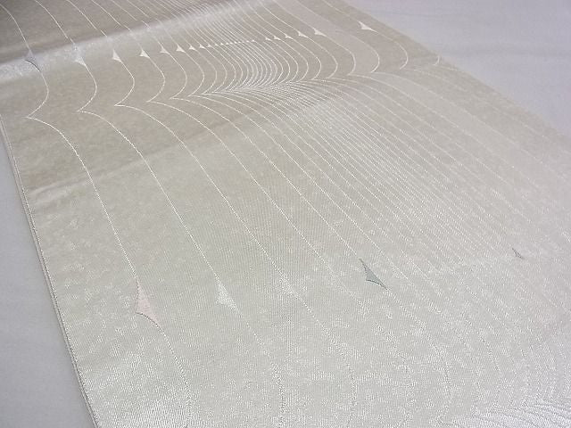 平和屋着物◎六通柄袋帯 吉祥文 銀糸 逸品 BAAD5530du