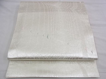 平和屋着物◎六通柄袋帯 吉祥文 銀糸 逸品 BAAD5530du