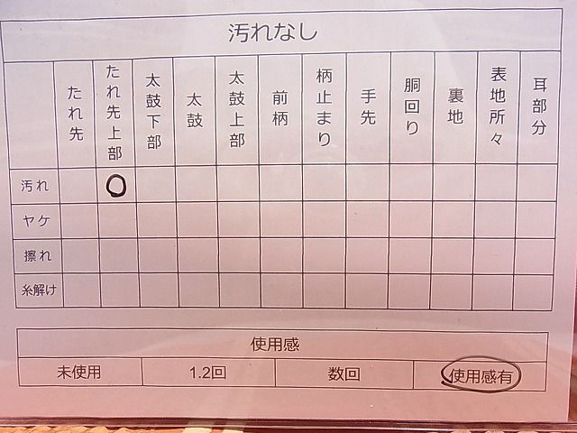 平和屋着物◎六通柄袋帯 ふくれ織 間道 逸品 BAAD5557du