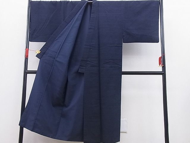 平和屋着物●男性 紬 アンサンブル 霞文 羽裏：虎 逸品 BAAD3573gh