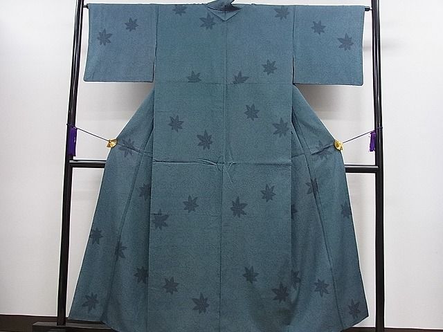 平和屋着物■上質なお召 楓尽くし 逸品 CAAC9959ze