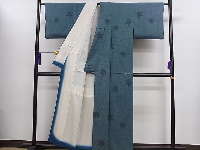 平和屋着物■上質なお召 楓尽くし 逸品 CAAC9959ze
