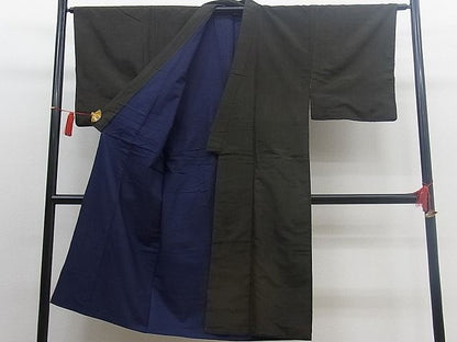平和屋着物■男性 紬 吉祥文 逸品 BAAD5061mz