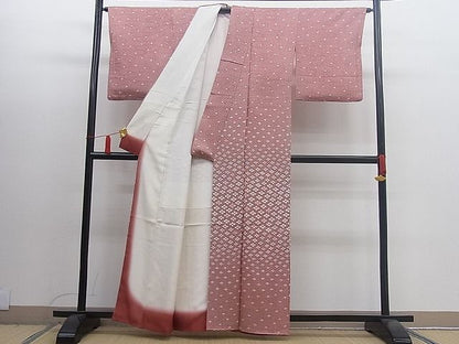 平和屋着物■付下げ　花菱文　逸品　BAAD5111mz