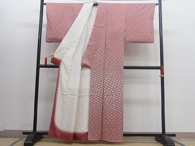 平和屋着物■付下げ　花菱文　逸品　BAAD5111mz