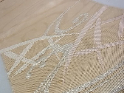 平和屋着物■夏物 太鼓柄袋帯 流水文 正絹 逸品 AAAE4299Awj