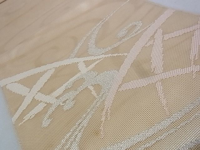 平和屋着物■夏物 太鼓柄袋帯 流水文 正絹 逸品 AAAE4299Awj