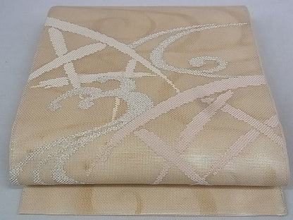 平和屋着物■夏物 太鼓柄袋帯 流水文 正絹 逸品 AAAE4299Awj