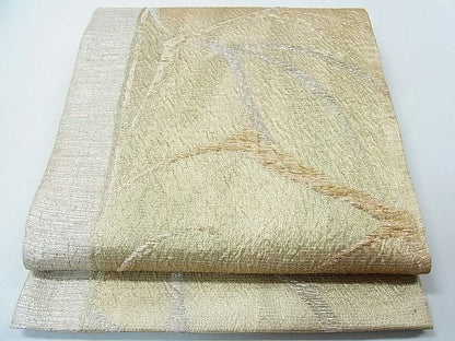 平和屋着物◎六通柄袋帯 ふくれ織 動物吉祥文 金銀糸 逸品 CAAB1493in