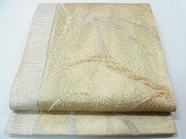 平和屋着物◎六通柄袋帯 ふくれ織 動物吉祥文 金銀糸 逸品 CAAB1493in