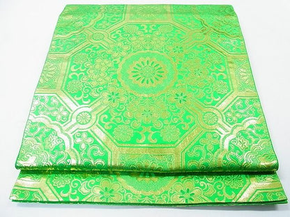 平和屋着物◎六通柄袋帯 蜀江花文 金糸 逸品 CAAB1501in