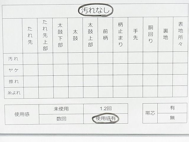 平和屋着物◎九寸名古屋帯　飾花文　金糸　逸品　DAAC0875cm