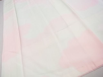 平和屋着物■上質な長襦袢　袷　雲取り文　逸品　DAAC3359mz