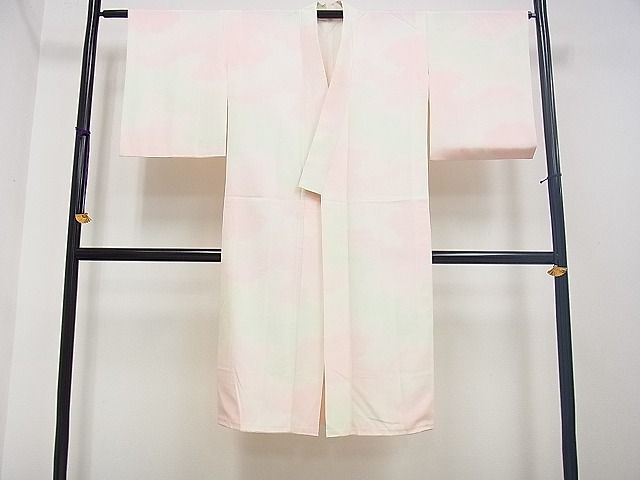 平和屋着物■上質な長襦袢　袷　雲取り文　逸品　DAAC3359mz
