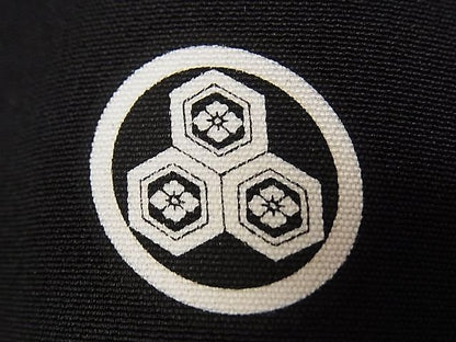 平和屋着物■豪華黒留袖　松竹梅千鳥風景花文　暈し染め　金彩　逸品　CAAC9741ze