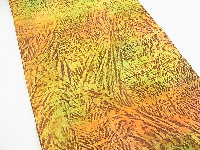 平和屋着物◎全通柄袋帯 ふくれ織り 吉祥文 逸品 BAAD3033kj