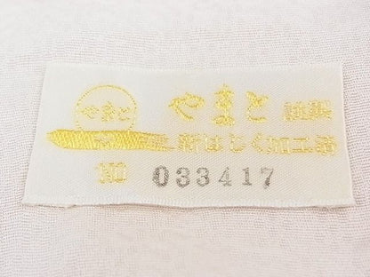 平和屋本店●極上 本加賀友禅作家 田中勲 訪問着 桔梗咲く頃 暈し染め やまと金ラベル 証紙付き 逸品 未使用 CZAA0006s4