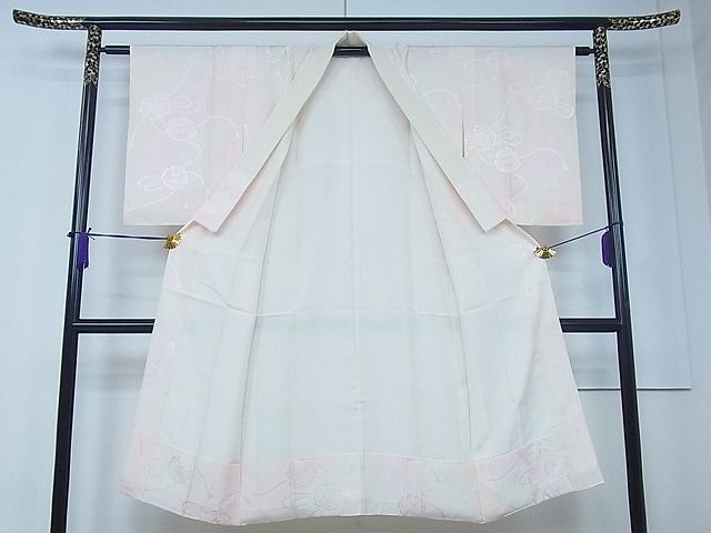 平和屋着物■上質な長襦袢　袷　鏡裏地紋　暈し染め　逸品　CAAD1551th
