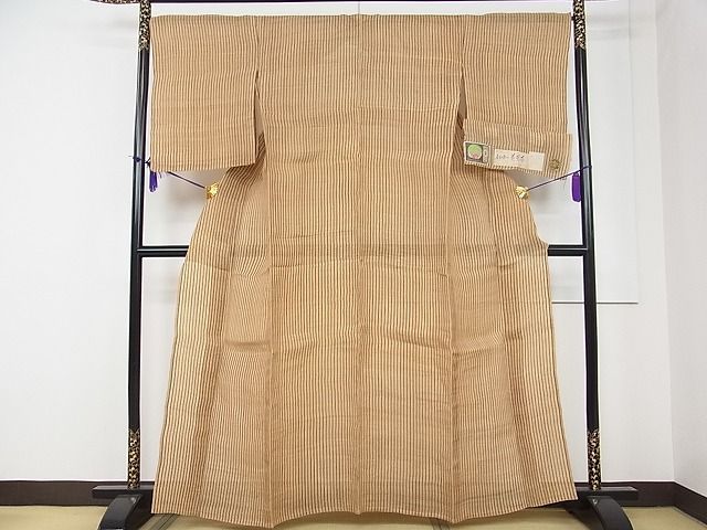 期間限定セール20％off■希少　夏物　人間国宝　平良敏子　喜如嘉の芭蕉布　証紙付き　手積み芭蕉糸100％　逸品　未使用　4s598